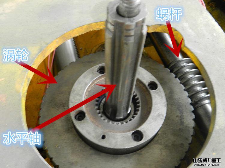搖臂鉆床渦輪蝸桿